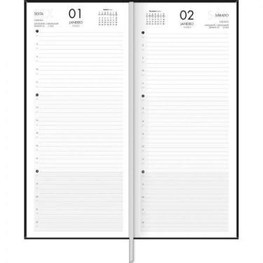 Imagem de Agenda executiva costurada diária Comercial 275x123mm 2027 - Tilibra