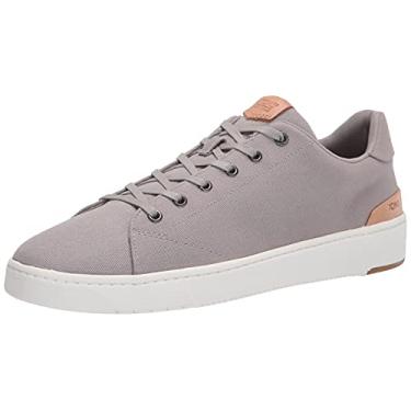 Imagem de TOMS Tênis masculino TRVL Lite 2.0 Low, Lona cinza Drizzle, 10