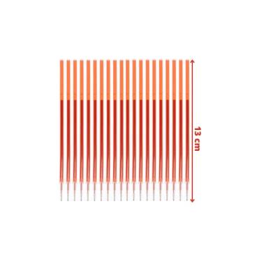 Imagem de Refil de Caneta que Apaga, Apagável com ferro de Passar ou Borracha 20 REFIL 0.5mm (Red)