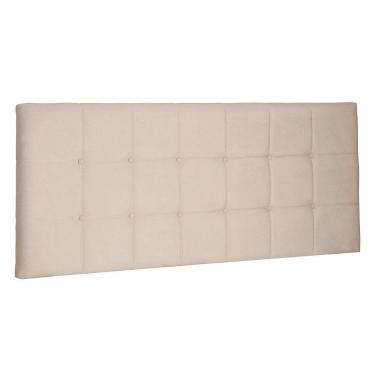 Imagem de Cabeceira Painel Casal 1,40m Verona Suede Bege