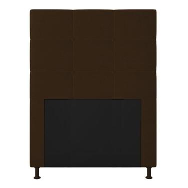 Imagem de Cabeceira Cama Box Solteiro 90cm Corino Preto