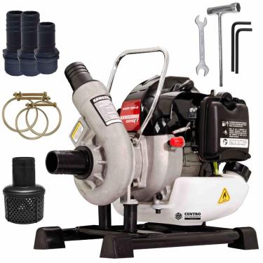 Imagem de Motobomba Centrífuga Kawashima Potente KWP15H6 62cc 2 Tempos À Gasolina Com Diâmetro de Sucção de 25mm