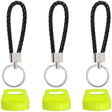 Imagem de SOAJEE Pacote com 3 capas de chave de ignição verdes compatíveis com Polaris 5431964 5433534 Ranger 400 425 500 570 800 900 1000 XP Crew Sportsman RZR Hawkeye Indy MVRS Predator Pro RMK Rush SKS Worker Xplorer