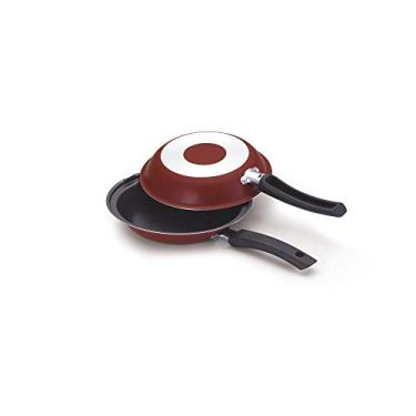 Imagem de Omeleteira Red Nº 18 Aluminio Oliveira Omeleteira Red Nº 18 Vermelho No Voltagev