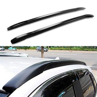 Imagem de UDP 2 peças de trilho de teto preto trilho lateral de alumínio adequado para Mitsubishi ASX Outlander Sport 2010-2020