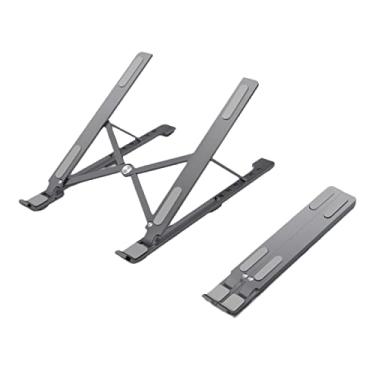 Imagem de Suporte para laptop MaxBook Pro, suporte dobrável de liga de alumínio para tablet, suporte para notebook