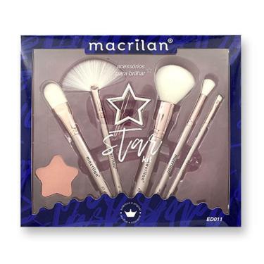 Imagem de Kit Pinceis Macrilan Star Ed011