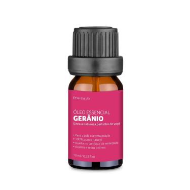 Imagem de Óleo Essencial de Gerânio contra tensão e ansiedade 10ml Multilaser Saúde - HC125