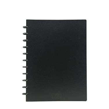 Imagem de A4/B5/A5/B6 caderno de negócios de folhas soltas anel de ligação de plástico para estudantes notebook disco caderno diário forro, B5