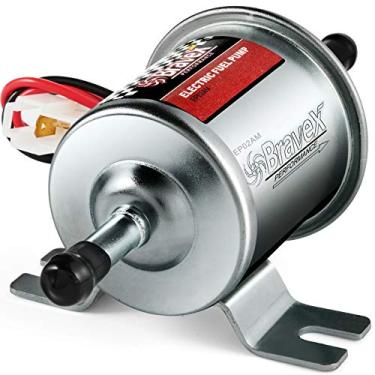 Imagem de Bomba de combustível elétrica - Bomba de combustível em linha HEP-02A de baixa pressão (4-7 PSI), bomba de combustível elétrica de 12 V para bomba de transferência de cortador de grama de carburador