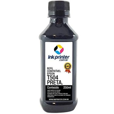 Imagem de Tinta para Epson L4150 - Preto - Compatível Inkprinter (t504-250ml)