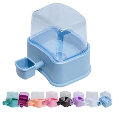 Imagem de Bebedouro Para Cães Cachorros Gato Pet Automático Para Pelos Longos 2,3 Litros (Azul)