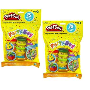 Imagem de Play-Doh Party Bag Dough, 15 Count (Assorted Colors) - 2 Pack