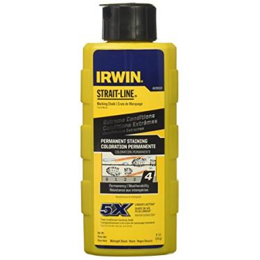 Imagem de IRWIN Tools STRAIT-LINE Giz permanente para marcação de manchas, preto meia-noite, 170 g (4935520)