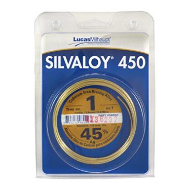 Imagem de Lucas Milhaupt Silvaloy 450 45% liga de solda de prata 28 g, 98000