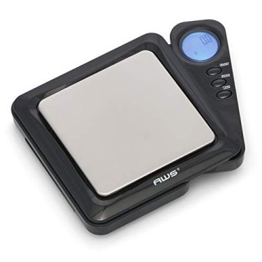 Imagem de Balança Digital de Bolso Precisão American Weigh Scales, Preto, 1000 x 0,1 g