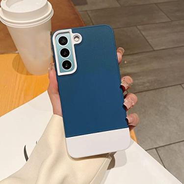 Imagem de Capa de telefone de silicone líquido com armação quadrada para Samsung Galaxy S22 Ultra S21 Plus FE A12 A22 A33 A53 A73 A52 A72 Capa 3 em 1, Modelo 3, Para A73 5G