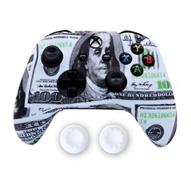 Imagem de Capa Capinha Case Skin Compatível com Controle Joystick do Xbox One S X Protetora Anti Impacto Queda Silicone Alta Proteção (Graffiti 10)