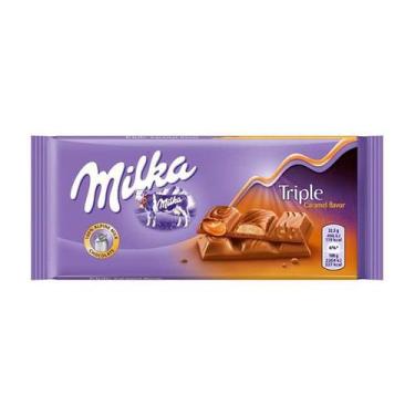 Imagem de Chocolate Milka Triplo Caramelo 90G  - Alemanha