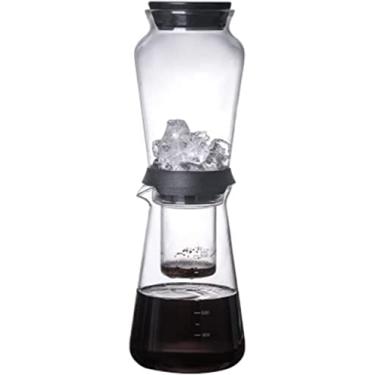 Imagem de REJOON Percoladora Pote de Café Gotejamento Pote de Café Cafeteira Filtro de Vidro Percoladores Espresso Cozinha Barista Coador Pote de Gelo Frio Brew Pots Brewer