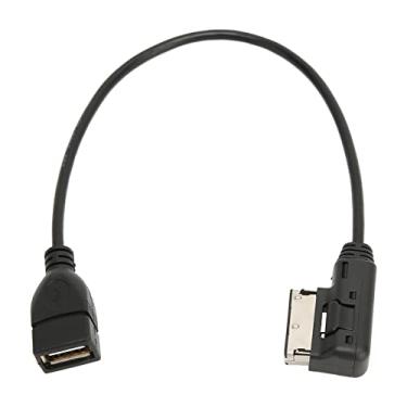 Imagem de Cabo de áudio, Adaptador de Interface de Música Cabo de áudio para A6L Q5 Q7 A8 S5 A5 A4L A3 para AMI MMI Adaptador de Cabo de áudio de Carro, Cabo Adaptador de Interface de Música