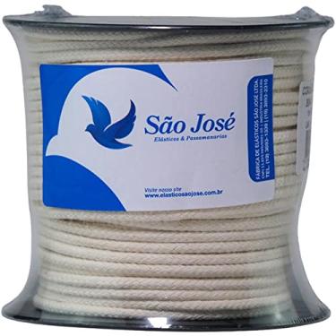 Imagem de Cordão Trançado, São José, Cru, Algodão, 8mmx20m