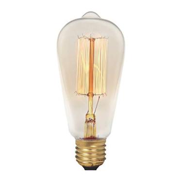 Imagem de LÂMPADA ST58 FILAMENTO CARBONO 2300K 40W E27 127V