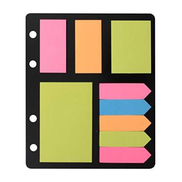 Imagem de Bloco Adesivo + Marcador de Página Adesivo, Eagle, Multicor, Cartela com 9 modelos (25 folhas por modelo)