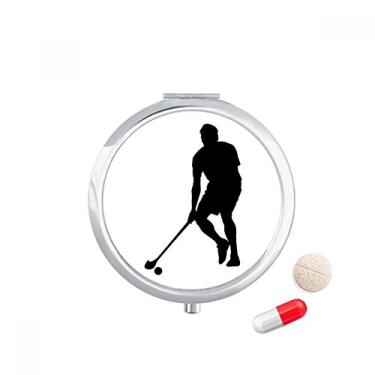 Imagem de Physical Education Hockey Sports Running Pill Case Pocket Medicine Storage Box Dispenser