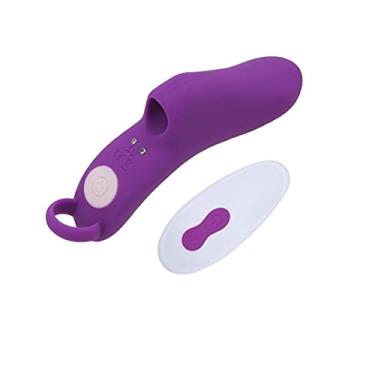 Imagem de Vibradores de Dedo Sem Fio Feminino Clitóris Anal Mamilo Massagem Erótica Brinquedos Sexuais Zatla Shop (Roxo)