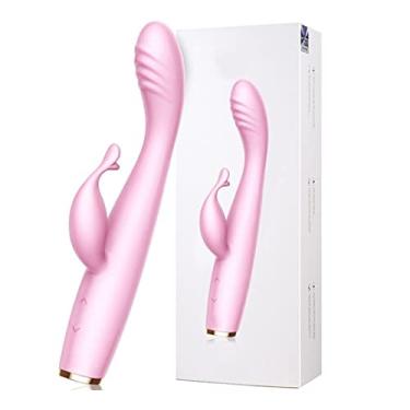 Imagem de Vibradores Femininos Ponto G Coelho Brinquedos Adultos Poderoso Clitóris 10 Frequências Zatla Shop (Rosa)