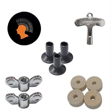 Imagem de Kit Reparo Chave afinação, Feltros, Base Borboleta Liverpool