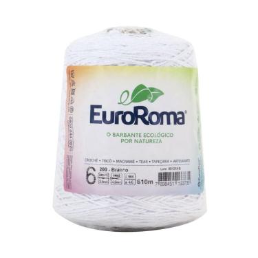 Imagem de Barbante EuroRoma Nº6 4/6 600G 610m Branco