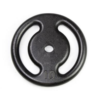 Imagem de Anilha 10kg Vazada De Ferro-Unissex