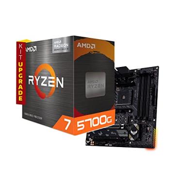 Imagem de Kit Upgrade Neologic NLI83108 AMD Ryzen 7 5700g, Placa Mãe Asus AM4 B550M-PLUS Tuf Gaming