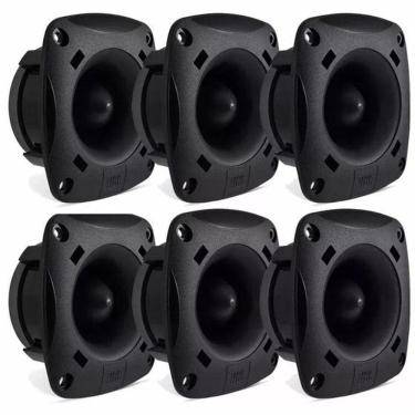 Imagem de Kit 6 Super Tweeter JBL Selenium ST200 100W Rms 8 Ohms Fenólico