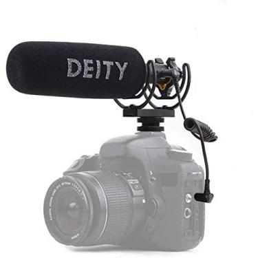 Imagem de Microfone direcional de pistola V-Mic D3 Super-Cardioid com suporte de choque Rycote e Pano Pergear para DSLRS, câmeras, smartphones, tablets, gravadores práticos, transmissores de laptop e mochila