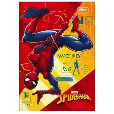 Imagem de Caderno Brochura  Spider Man 80 Folhas - Tilibra