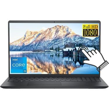 Imagem de Dell Inspiron 15 3520 15,6" FHD Touchscreen Laptop Computer, 16GB RAM, 1TB PCIe SSD, 4-Core Intel Core i5-1135G7, teclado numérico, WiFi, HDMI, Webcam, leitor de cartão SD, Windows 11, preto carbono