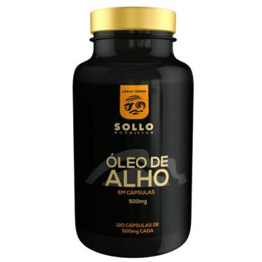 Imagem de Óleo De Alho 500Mg - 120 Cápsulas - Sollo Nutrition