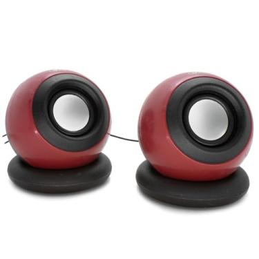 Imagem de Mini Alto-Falante Para Notebook PC Tv Celular Caixa De Som Vermelho