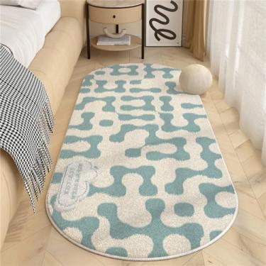 Imagem de Tapete de cabeceira estilo creme, tapete de veludo, espesso, macio, para sala de estar, grande área, vestiário, s, 80x120cm(31,4x47in)