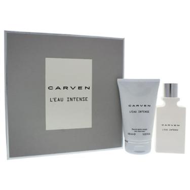 Imagem de Conjunto De Presente Perfume Carven Leau Intense Para Homens, 50 Ml Ed