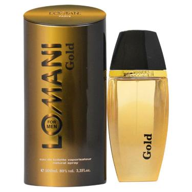 Imagem de Perfume Gold da Lomani para homens - spray EDT de 100 ml