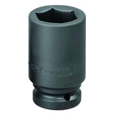 Imagem de Soquete Sextavado Longo de Impacto 27 MM Encaixe de 1" - Gedore 021109