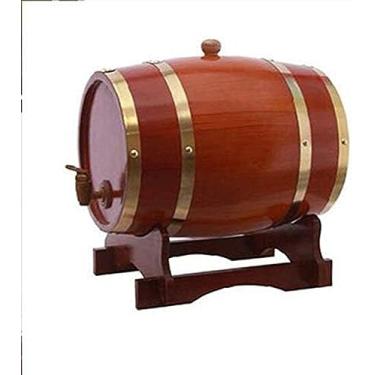Imagem de Dispensador de barril de uísque e mini infusor, barril de carvalho, armazenamento de bebidas espirituosas, licores, cerveja, vinho, bourbon, tequila, rum, A, 1,5L