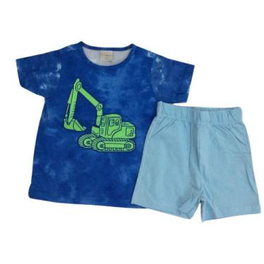 Imagem de Pijama Verão Tink Bink Masc Infantil Azul