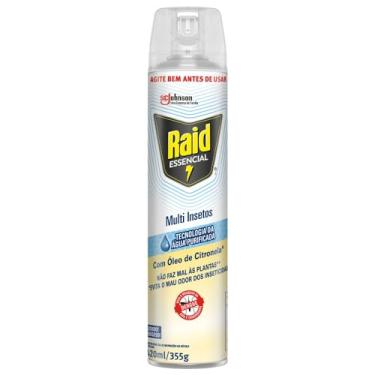 Imagem de Raid Inseticida Multi Insetos Citronela Leve Mais Pague Menos 420Ml