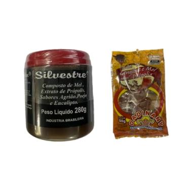 Imagem de Xarope Natural Pneumoflux Silvestre Expectorante 280g + Bala de gengibre