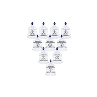 Imagem de Kit 10 Copos Para Ventosa De Acrílico Na Cor Azul - DONG YANG